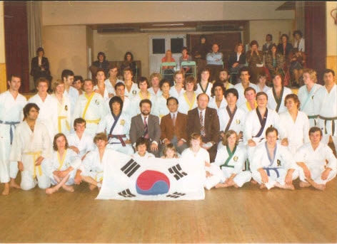 photo 4 first visit of the Kwan Ja Nim in Belgium (1975)