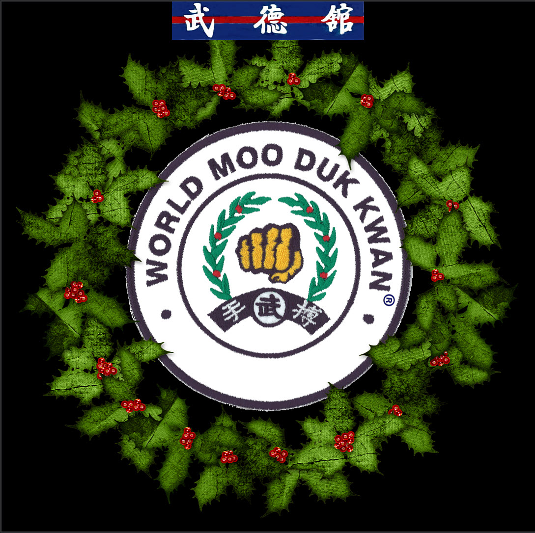 World Moo Duk Kwan Christmas Wreath 