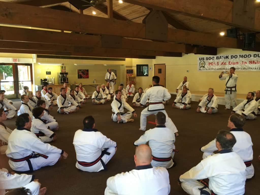 Seated Sparring at 2016 USA Ko Dan Ja Shim Sa